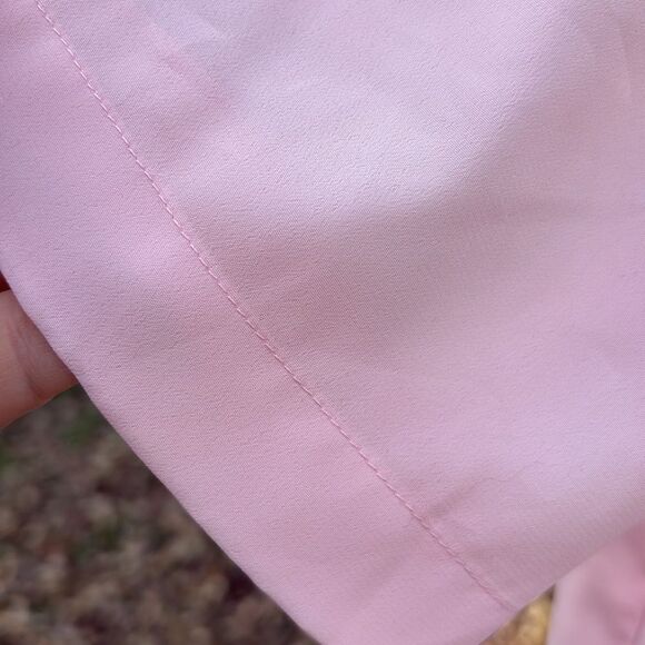 Vintage Laura and Jayne pink pearl shirt 16 - Picture 6 of 7